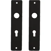 Ami Kortschild 180x41 PC55 - alu/zwart
