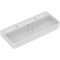 Ideal standard Strada II - Meubelwastafel 100x43 cm, met overloop, 2-kraangaten, alpine wit T372401
