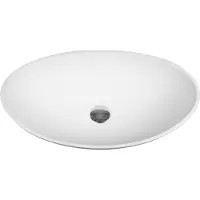Bally Atlas Solid Surface Waskom Ovaal Acryl Wit
