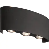 LumenXL Design badkamer wandlamp Sena - antraciet