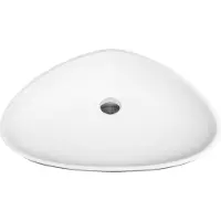 Bally Corona Solid Surface Waskom Ovaal Acryl Wit