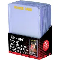 Ultra pro 3" X 4" Rookie 35PT Toploader & Sleeves (25 stuks)