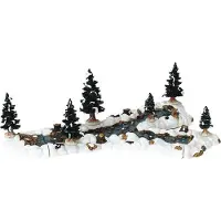 Lemax Kerstdorp landschap Mill stream fork 0