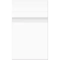 Packlinq Plastic Zakken 10,3x13,7cm Transparant en Hersluitbaar (100 stuks) | Plastic zak