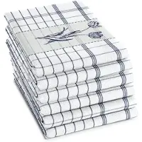 DDDDD Theedoek Lisse Blue (set van 6)