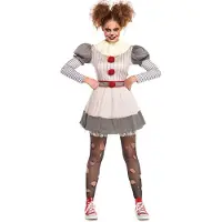 Leg avenue 2PC Creepy Clown bevat str veelkleurige kleuren