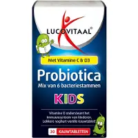 Lucovitaal 2x Probiotica Kids Kauwtabletten 30 tabletten