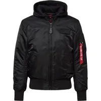 Alpha industries Outdoorjas 'MA-1 ZH' rood / zwart / wit