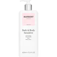 Marbert Bath & Body Sensitive, Toner, voor dames, voedend, kalmerend, universeel, 400 ml, verpakt in een pompflacon