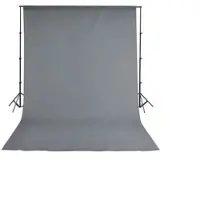 Bresser BR-D23 Support 240X300cm + Achtergronddoek 300x600cm grijs