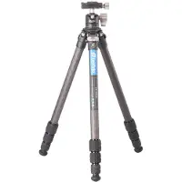 Leofoto Trépied Ranger LS-224C pour Appareil photo Réflex Noir + Rotule LH-25