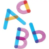 Learning Resources alfabet bouwset educatief speelgoed multicolor. - 3+