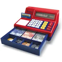 Learning Resources speel en leer - kassa en rekenmachine in1 - Kassa / Caisse enregistreuse calculatrice