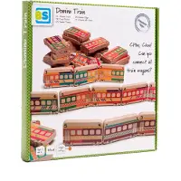BS Toys Domino Treinen - Hout - Vanaf 3 jaar - Educatief