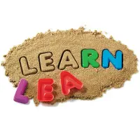 Learning Resources Zand vormen alfabet - hoofdletters - 2+