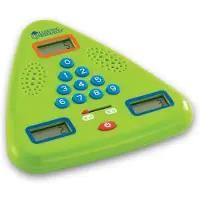 Learning Resources Minute Math Electronic Flash Card - 6+
