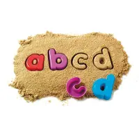 Learning Resources Zand vormen alfabet - kleine letters - 3+