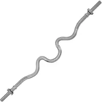 Tunturi Curl Z Bar 7.6 Kg 120 Cm Zilver