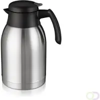 Bravilor Thermoskan dubbelwandig 2 liter RVS zwart