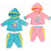 Zapf BABY born kledijset Sporty jogging roze