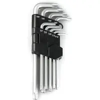 Ivana Inbussleutel - Set 9-Delig - Torx Clip