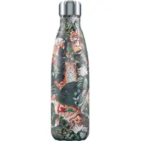 Chilly's Bottles Chilly's Bottle Drinkfles - Tropical Leopard - 500 ml