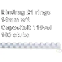 GBC Din A4 14 Mm Bindrug 100 Eenheden