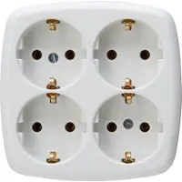 Kopp wcd 4-voudig ra opb wit