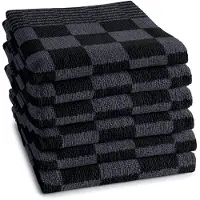 DDDDD Keukendoek Barbeque Anthracite (set van 6)