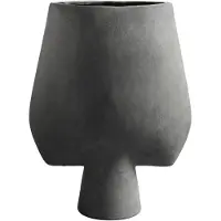 101 Copenhagen Sphere Vase Square Vaas Dark Grey | Big