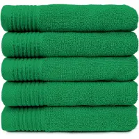 The One Towelling The One Handdoek 450 gram 50x100 cm Groen (5 stuks)