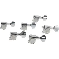 Fazley 10547 6-in-line stemmechanieken voor gitaar chrome