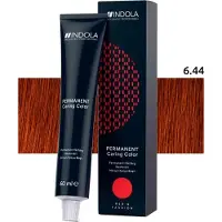 Indola Permanent Caring Color 6.44 Donker blond koper intensief, tube 60 ml