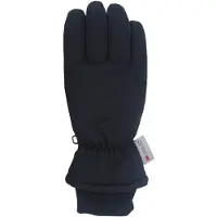 Maximo - Kid's Thermofingerhandschuhe mit Strickbündchen - Handschoenen 3, zwart