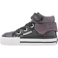 British knights - Roco Jongetjes Sneakers Hoog - Maat 23 - Zwart - Jongens Schoenen