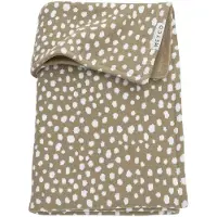 Meyco Baby Cheetah velvet ledikant deken - taupe - 100x150cm - 2.0 TOG