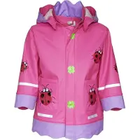 Playshoes Regenjas Lieveheersbeestje Roze Meisjes Maat 86