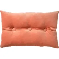 Dutch decor - VALERIE - Sierkussen 40x60 cm - velvet - met knopen - Muted Clay - roze