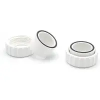 Ubbink Set Verb.Stuk+O-Ring+Moer ?50mm Tbv Poolmax Zwembadpomp