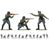 Airfix Modelbouwpakket Militaire voertuigen - 02702V WWII German Infantry - Figures Plastic - 1:32 - Modelbouw