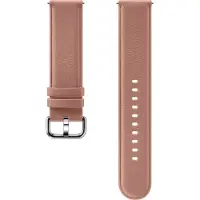 Samsung Galaxy Watch Active 2 Leren Bandje Roze
