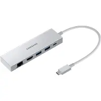 Samsung EE-P5400 multipoortadapter, USB-C 3.0 - 2x USB-A, 1x USB-C 100W PD, 1x HDMI 4k/60Hz, 1x RJ45 1000Mbit/s