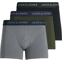 Jack & Jones JACK&JONES JUNIOR JACBOBBIE TRUNKS 3 PACK JR Jongens Onderbroek - Maat 140