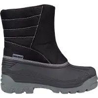 Winter-Grip Snowboot Snow Base Zwart Grijs-Schoenmaat 30