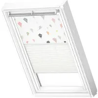 Velux Verduisterend Rolgordijn Dfd M08 4667swl - Manueel - Wit
