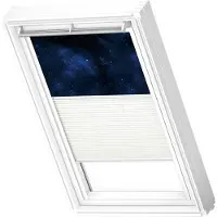 Velux Verduisterend Rolgordijn Dfd Sk06 4653swl - Manueel - Wit