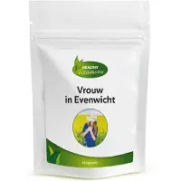 Healthy Vitamins Vrouw in Evenwicht