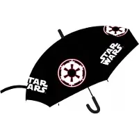 Star Wars Paraplu | Kinder Paraplu | logo | Semi Automatische | Zwart handvat