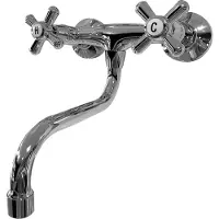 Best design Keukenkraan liberty wandkraan onder uitloop chroom