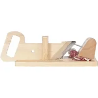 COSY&TRENDY Houten Salamisnijder - 28.2 x 16.5 x 9 cm